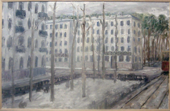 Winter Landscape with Tramcar