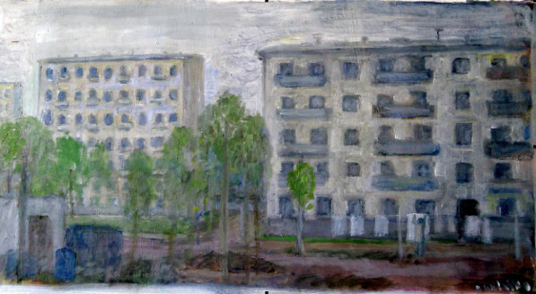 Cityscape with Washing