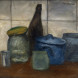 Still life with pans and match