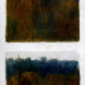 Forest. Vertical two-part landscape