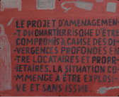 " Le projet d’amenagement du quartier risque d'etre compromis a cause des divergences profondes entre locataires et proprietaires. La situation commence a etre explosive et sans issue "