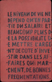 " Le niveau de vie ne depend qu’en partie du salaire et beaucoup plus de la possibilite de mettre l'argent de cote d'investir dans les affaires qui marchent, de bonnes frequenttions "