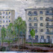 Cityscape with Washing