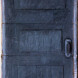 Grey door with handle