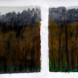 Forest. Horizontal two-part landscape