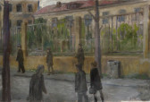 Pedestrians on the street