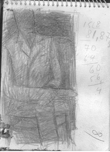Альбом композиционных зарисовок. Стр. 13