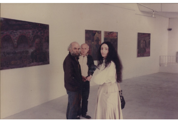 'Travel syndrome' exhibition, George Lavrov Gallery, Paris, 1985