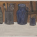 Still life with pitcher and brushes