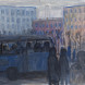 Trolleybus. Boulevard